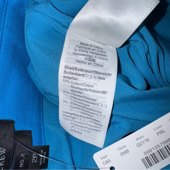 J. Crew Petite No. 2 Pencil Skirt in 2-way Stretch - Picture 4 of 6